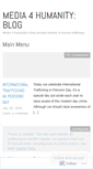 Mobile Screenshot of media4humanityblog.wordpress.com