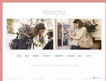 Tablet Screenshot of mykoochu.wordpress.com