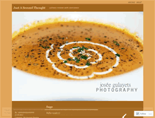 Tablet Screenshot of justasecondthought.wordpress.com