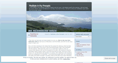 Desktop Screenshot of meditateinthyprecepts.wordpress.com