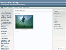Tablet Screenshot of david224.wordpress.com