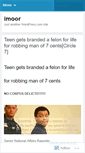 Mobile Screenshot of imoor.wordpress.com