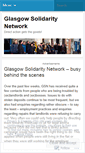 Mobile Screenshot of glasgowsolnet.wordpress.com