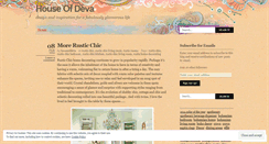 Desktop Screenshot of houseofdeva.wordpress.com