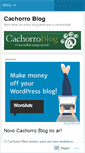 Mobile Screenshot of cachorroblog.wordpress.com