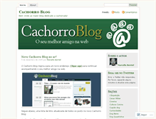 Tablet Screenshot of cachorroblog.wordpress.com