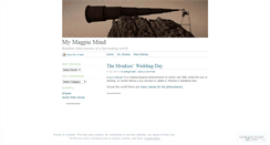 Desktop Screenshot of mymagpiemind.wordpress.com