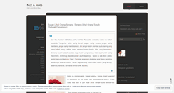 Desktop Screenshot of notanote.wordpress.com