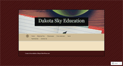 Desktop Screenshot of dakotaskyed.wordpress.com