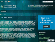 Tablet Screenshot of csborade.wordpress.com