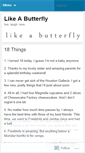 Mobile Screenshot of likeabutterfly09.wordpress.com