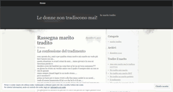 Desktop Screenshot of maritotradito.wordpress.com