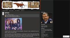 Desktop Screenshot of crypticbullshit.wordpress.com