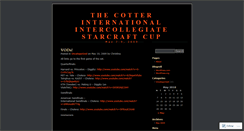 Desktop Screenshot of cottercup.wordpress.com