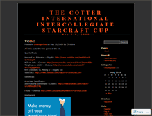 Tablet Screenshot of cottercup.wordpress.com