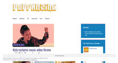 Desktop Screenshot of popfanzine.wordpress.com