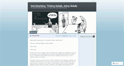 Desktop Screenshot of advertisingfinal.wordpress.com