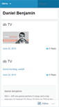 Mobile Screenshot of danielbenjamin.wordpress.com