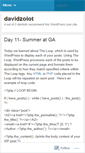 Mobile Screenshot of davidzolot.wordpress.com