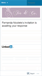 Mobile Screenshot of fernandacobos.wordpress.com