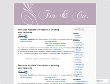 Tablet Screenshot of fernandacobos.wordpress.com