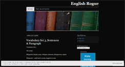 Desktop Screenshot of englishrogue.wordpress.com