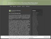 Tablet Screenshot of peterrock12.wordpress.com