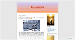 Desktop Screenshot of crashstories.wordpress.com