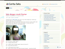 Tablet Screenshot of ceritaseks2011.wordpress.com
