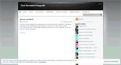 Desktop Screenshot of nickdecombel.wordpress.com
