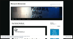 Desktop Screenshot of monarchbrewclub.wordpress.com