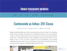Tablet Screenshot of paraibabusteam.wordpress.com