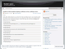 Tablet Screenshot of muhammadkazim.wordpress.com