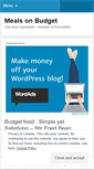 Mobile Screenshot of mealsonbudget.wordpress.com