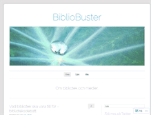 Tablet Screenshot of bibliobuster.wordpress.com