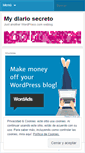 Mobile Screenshot of mydiariosecreto.wordpress.com