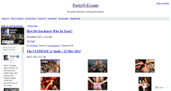 Desktop Screenshot of partyo.wordpress.com