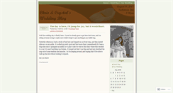 Desktop Screenshot of chriscrystal.wordpress.com