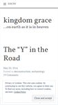 Mobile Screenshot of kingdomgrace.wordpress.com