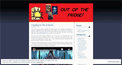 Desktop Screenshot of outofthefridge.wordpress.com