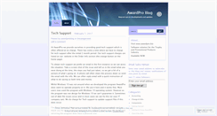 Desktop Screenshot of myawardpro.wordpress.com