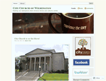 Tablet Screenshot of citychurchwilmington.wordpress.com