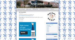 Desktop Screenshot of burghschool.wordpress.com