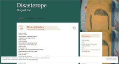 Desktop Screenshot of disasterope.wordpress.com