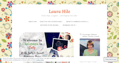 Desktop Screenshot of laurahile.wordpress.com