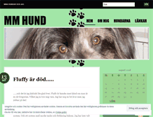 Tablet Screenshot of mmhund.wordpress.com