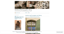 Desktop Screenshot of mildrumphoto.wordpress.com