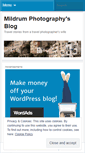 Mobile Screenshot of mildrumphoto.wordpress.com