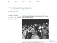 Tablet Screenshot of fredmelopaiva.wordpress.com