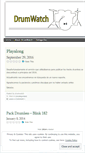 Mobile Screenshot of drumwatch.wordpress.com